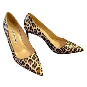 Manolo Blahnik BB 70mm Pumps - Size 38